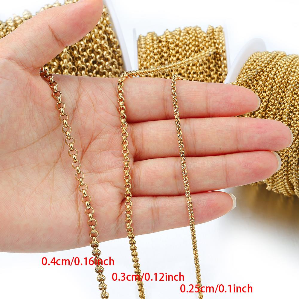 سلسلة دائرية صغيرة من الفولاذ  - مراجعة Body Jewelry Necklace وسعره
