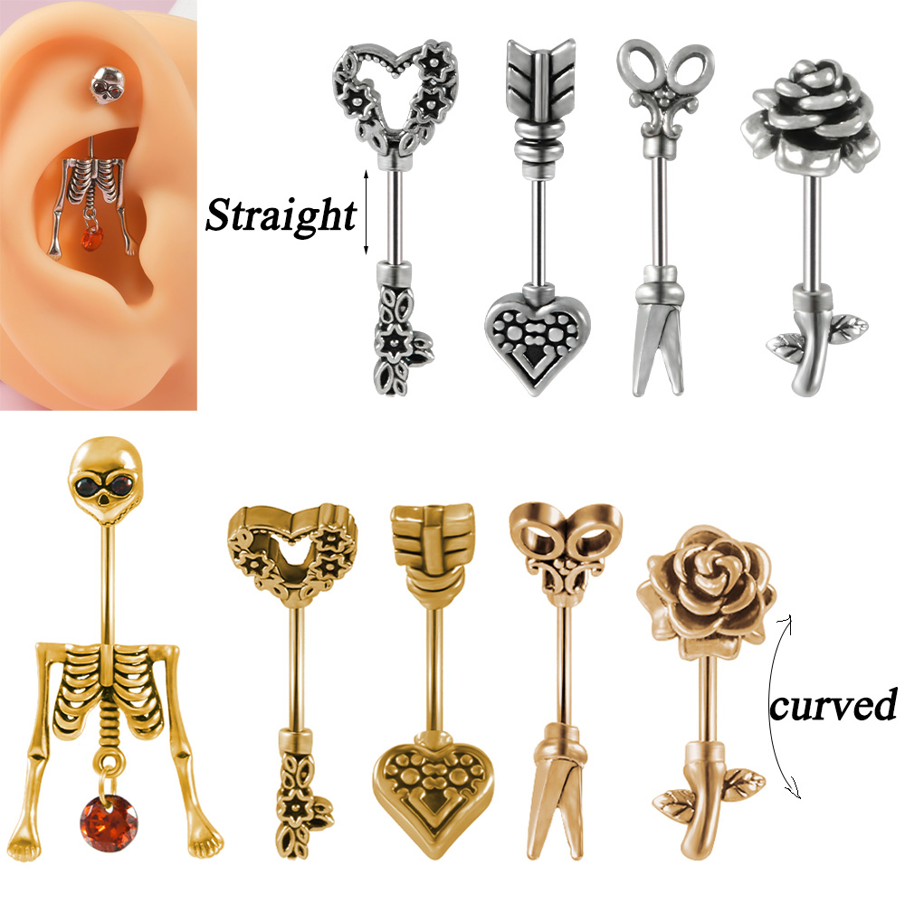 1 قطعة خمر الجراحية الصلب الهي - مراجعة Body Jewelry Surgical Steel وسعره